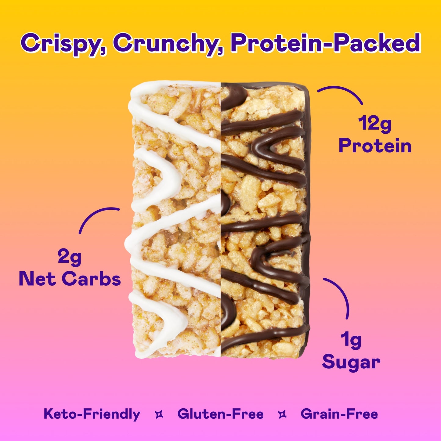Magic Spoon Protein Treats Variety 4 Pack - Peanut Butter, Marshmallow
