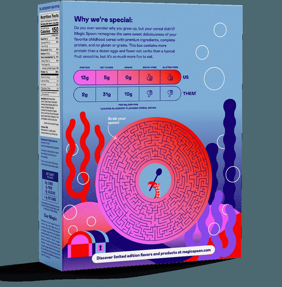 Blueberry Muffin - 1 case (6 boxes)