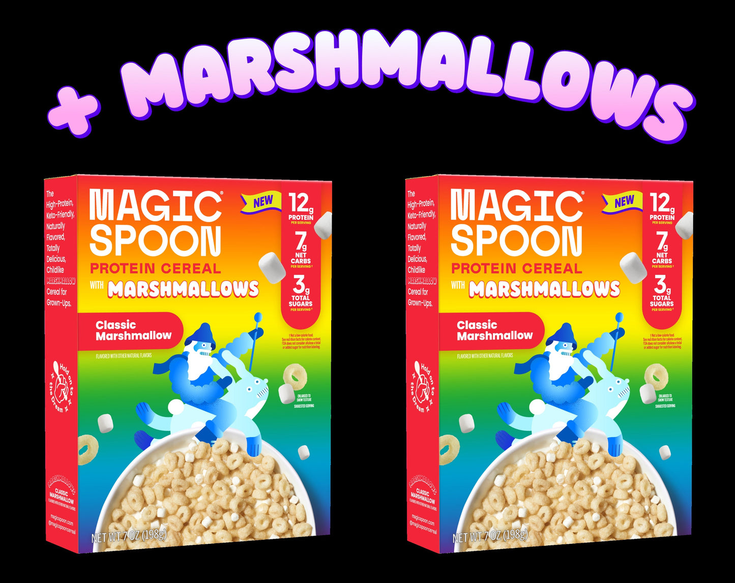 Classic Marshmallow - Protein Cereal with Marshmallows (2 boxes)