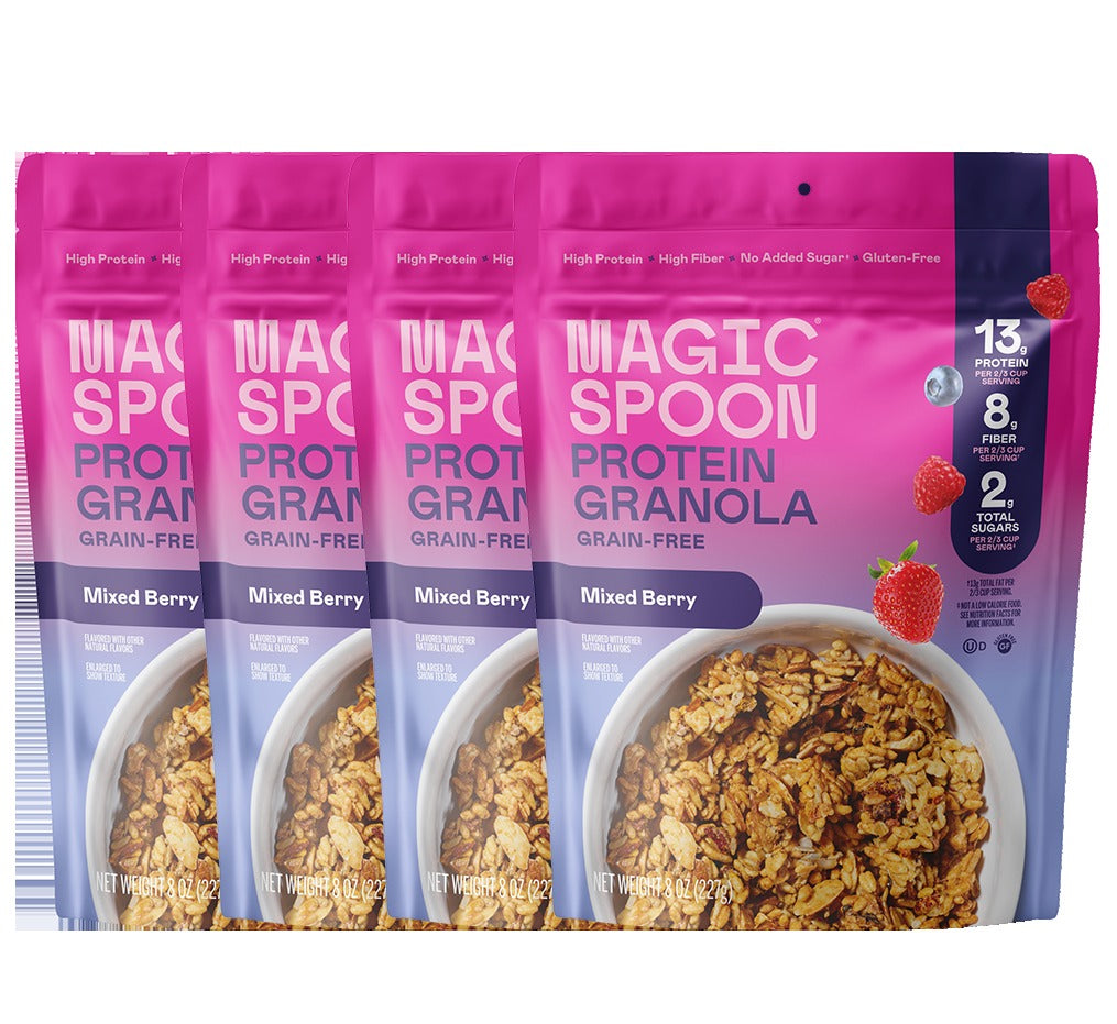 Mixed Berry - 4 Bags of Granola