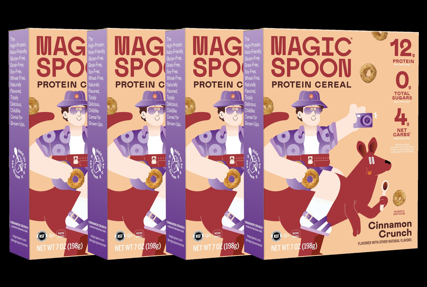 Cinnamon Crunch - 1 case (4 boxes)