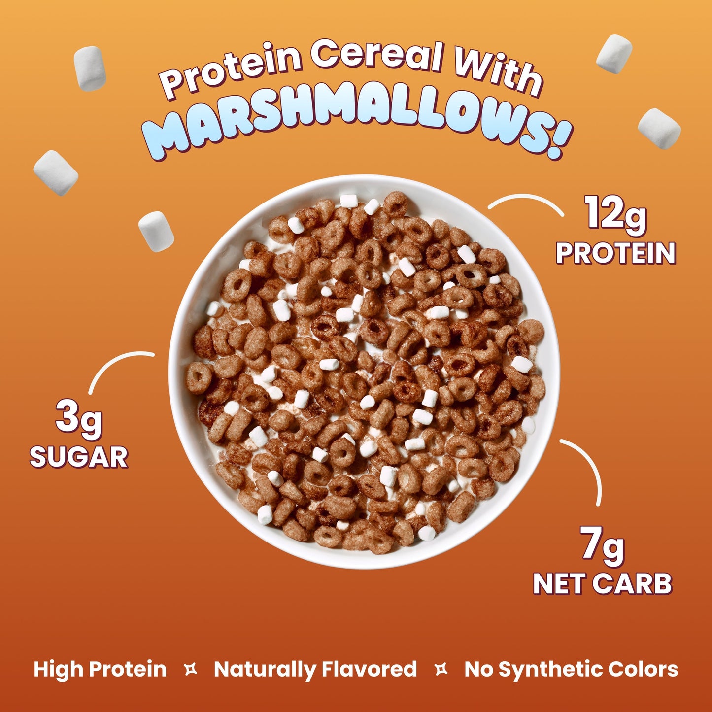 Cereal 8p - S'mores Marshmallow Marbits Cereal - Faire