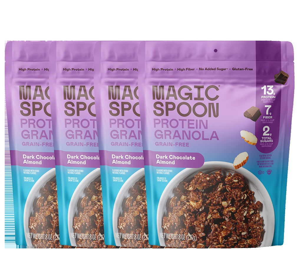 Dark Chocolate Almond - 4 Bags of Granola