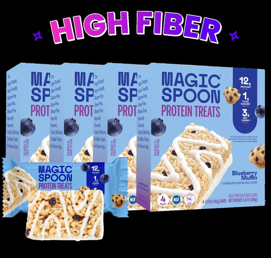Blueberry Muffin - 16 Cereal Treats (4 Boxes)