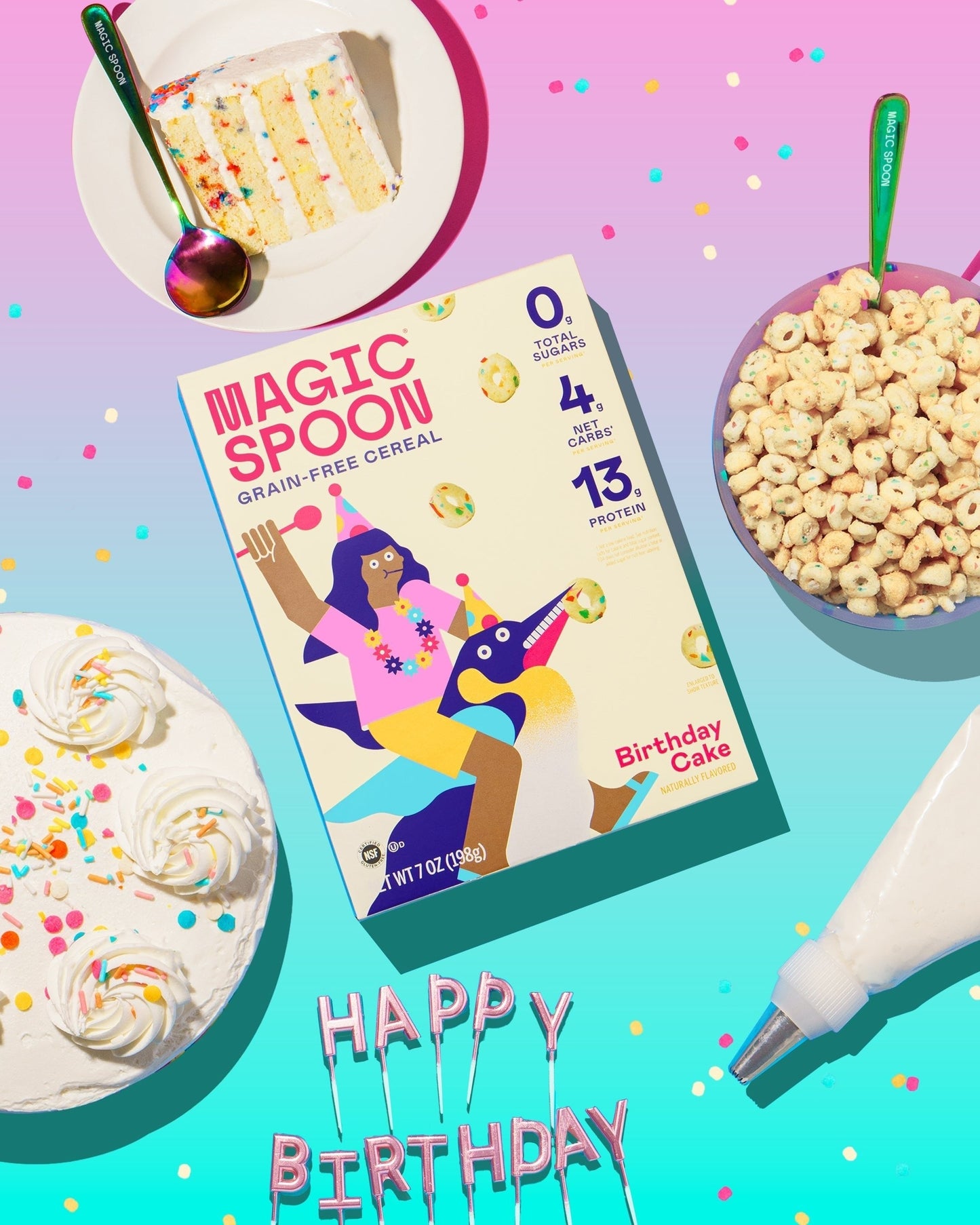 Birthday Cake - 6 boxes