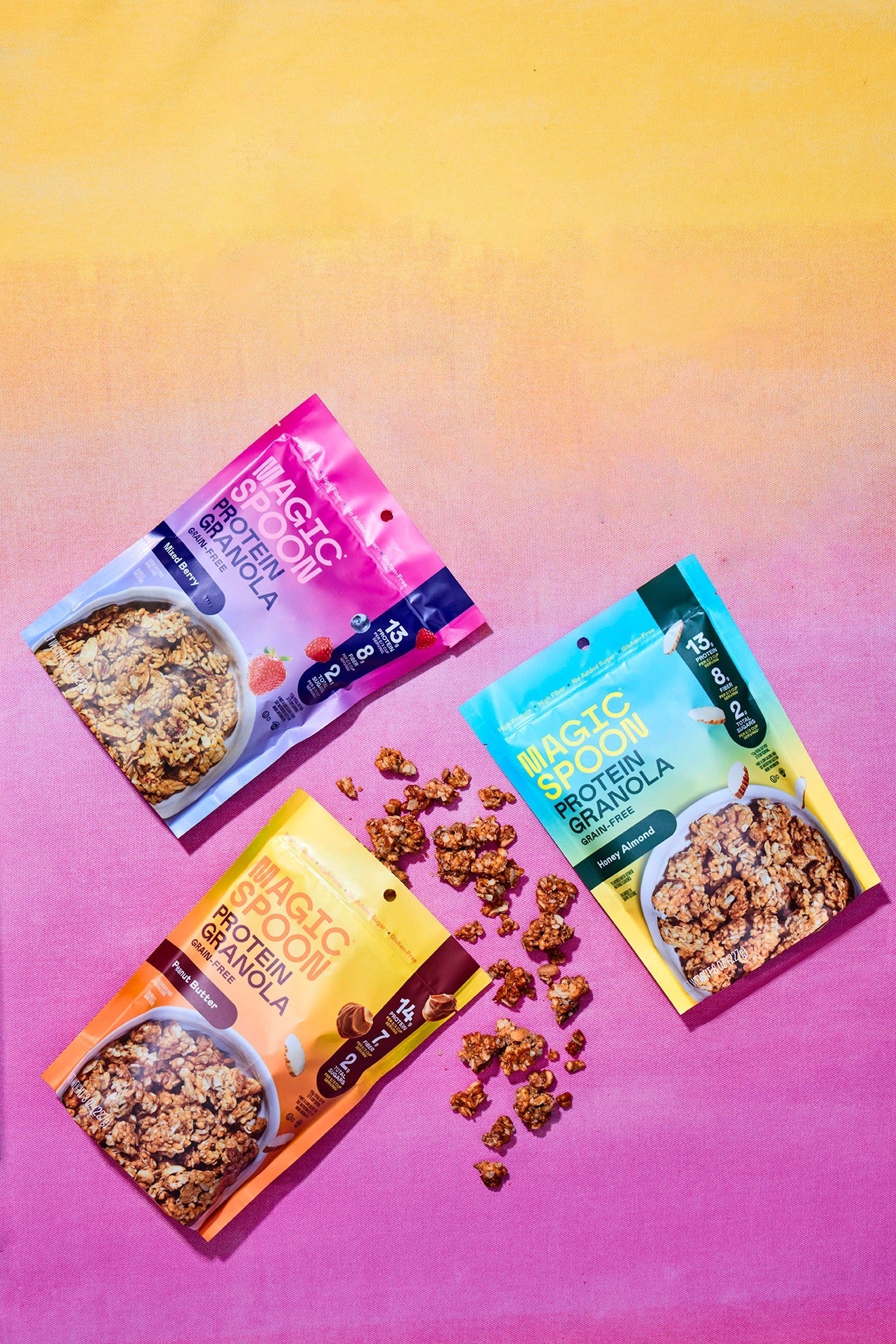 VB Granola 3p-Honey Almond, PB, Mixed Berry (TTS)
