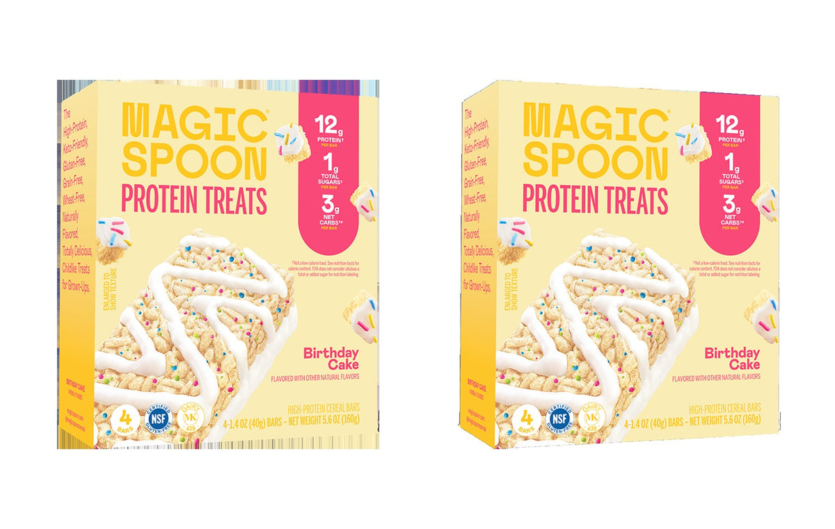 Birthday Cake - 8 Cereal Treats (2 Boxes)