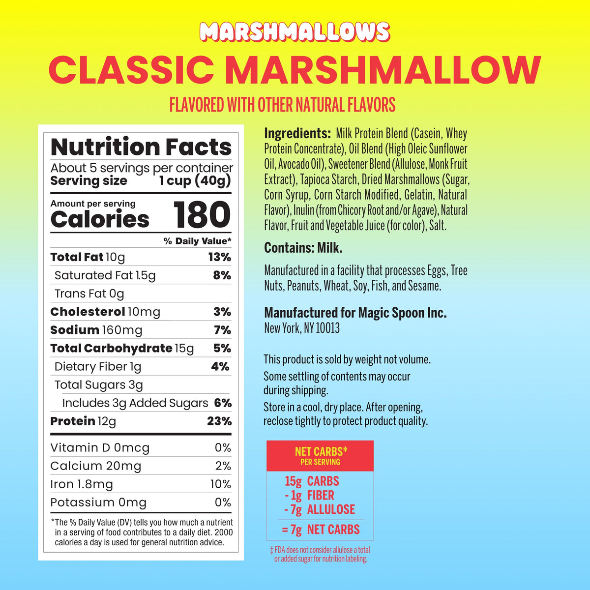 Cereal 8p - Classic Marshmallow Marbits Cereal - Faire