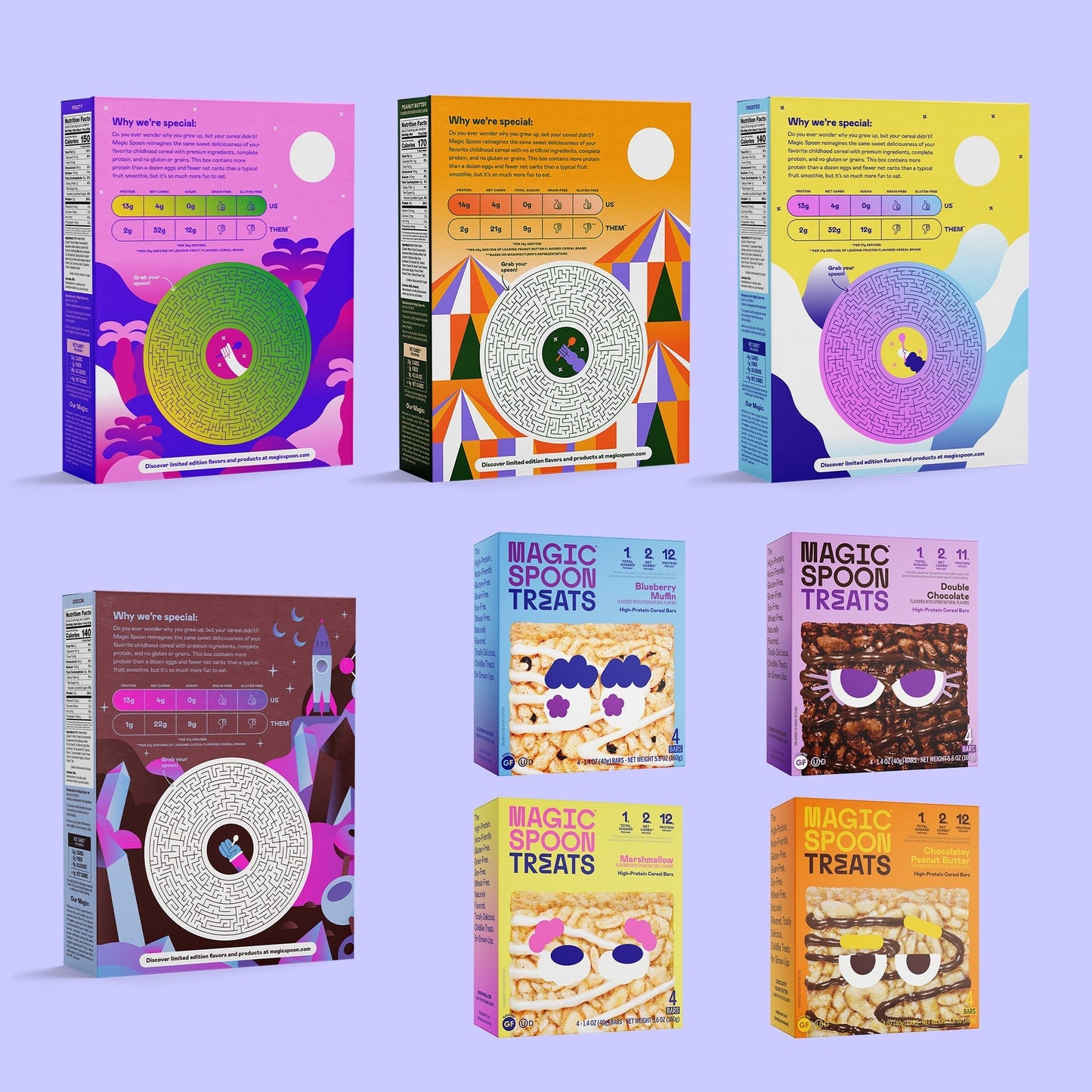 Classic Pack - 4 boxes + 16 Cereal Treats (4 Boxes)